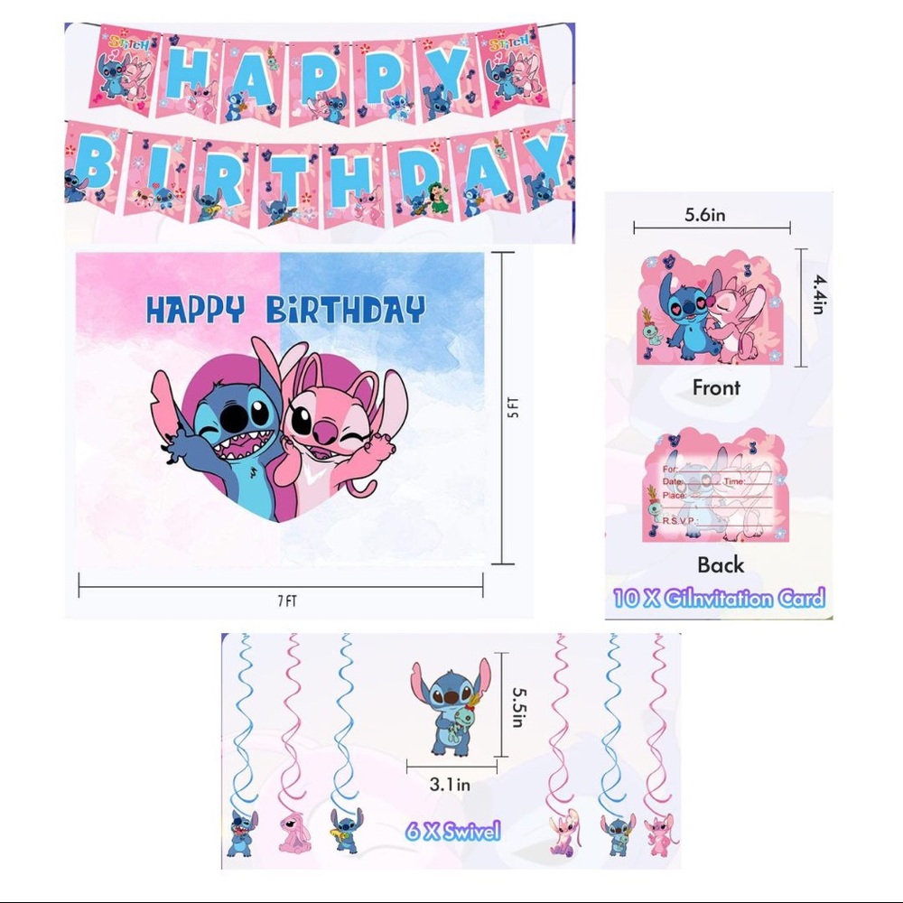 Lilo & Stitch Party Decorations